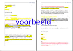 Voorbeedlbrief voorbeeld